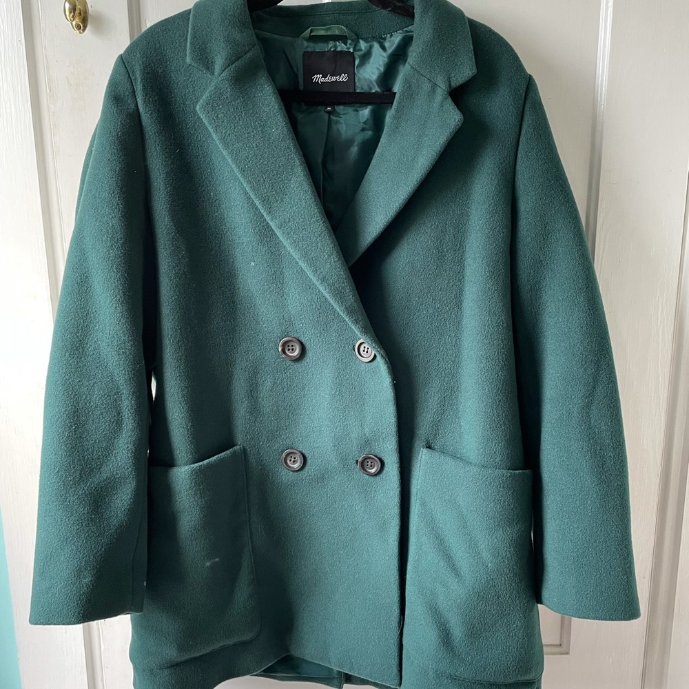 Madewell Peacoat Deep Green